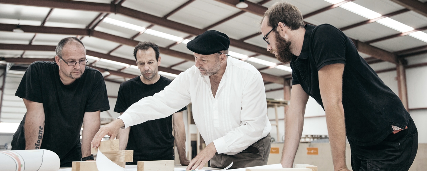 Containerwerk Engineering-Team bei der Arbeit